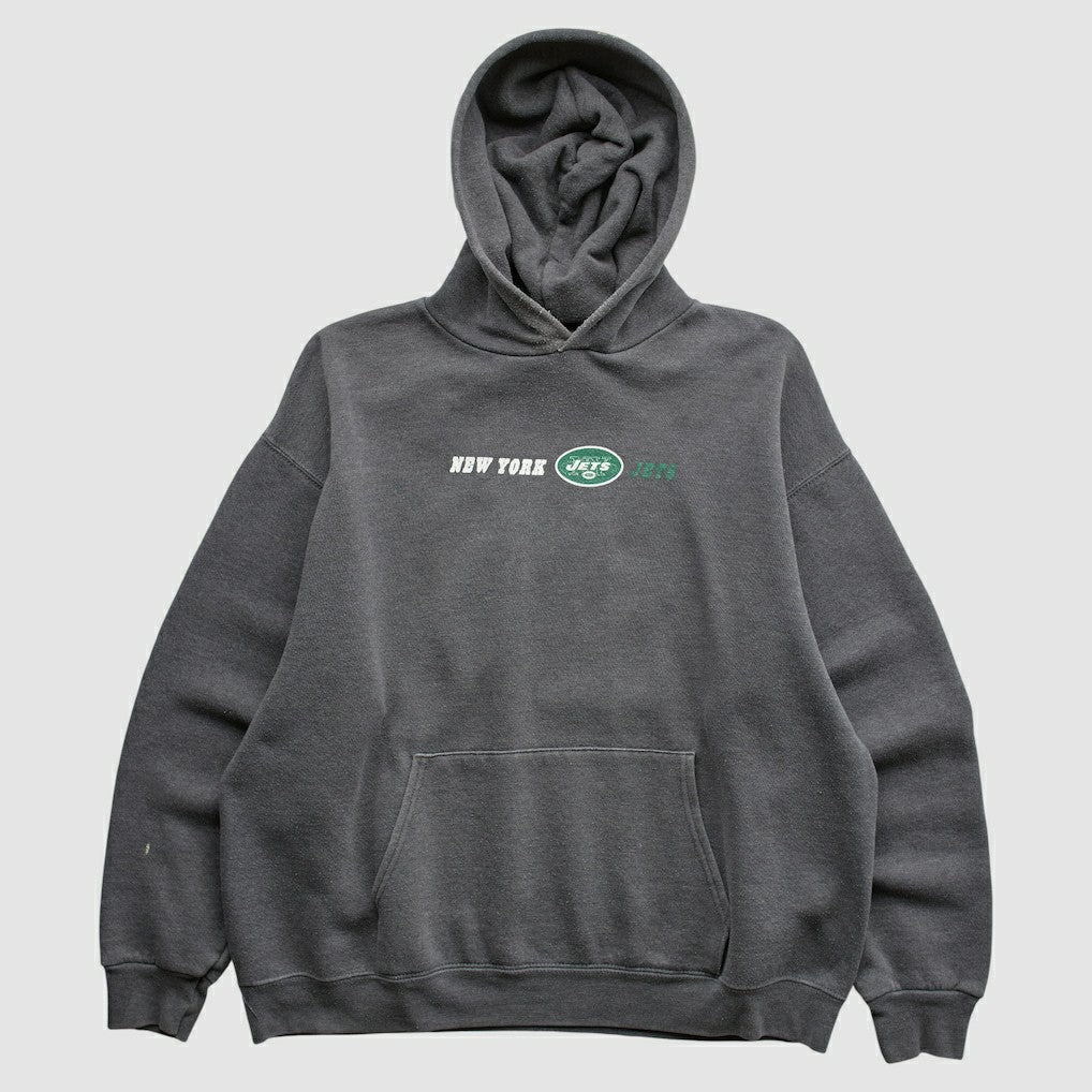 New York Jets Team Edition Apparel 2000s Hooded Pullover Sweatshirt | NFL Hot