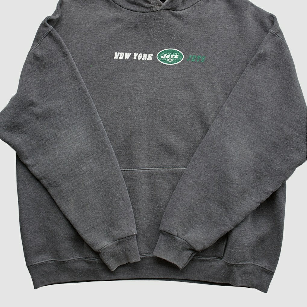 New York Jets Team Edition Apparel 2000s Hooded Pullover Sweatshirt | NFL Hot