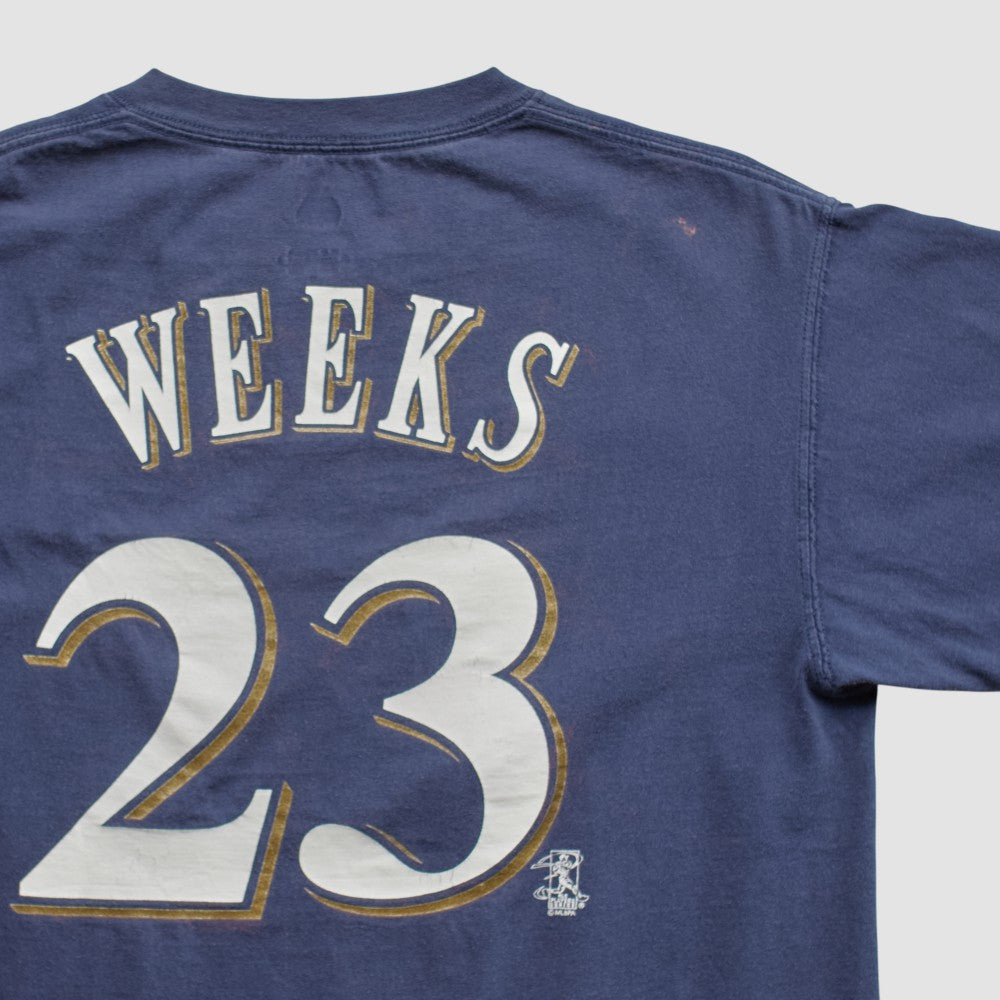 Milwaukee Brewers Majestic 2000s T-shirt - MLB T-shirts