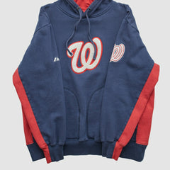 Washington Nationals Majestic 2000s Hooded Pullover Sweatshirt - MLB Pullover