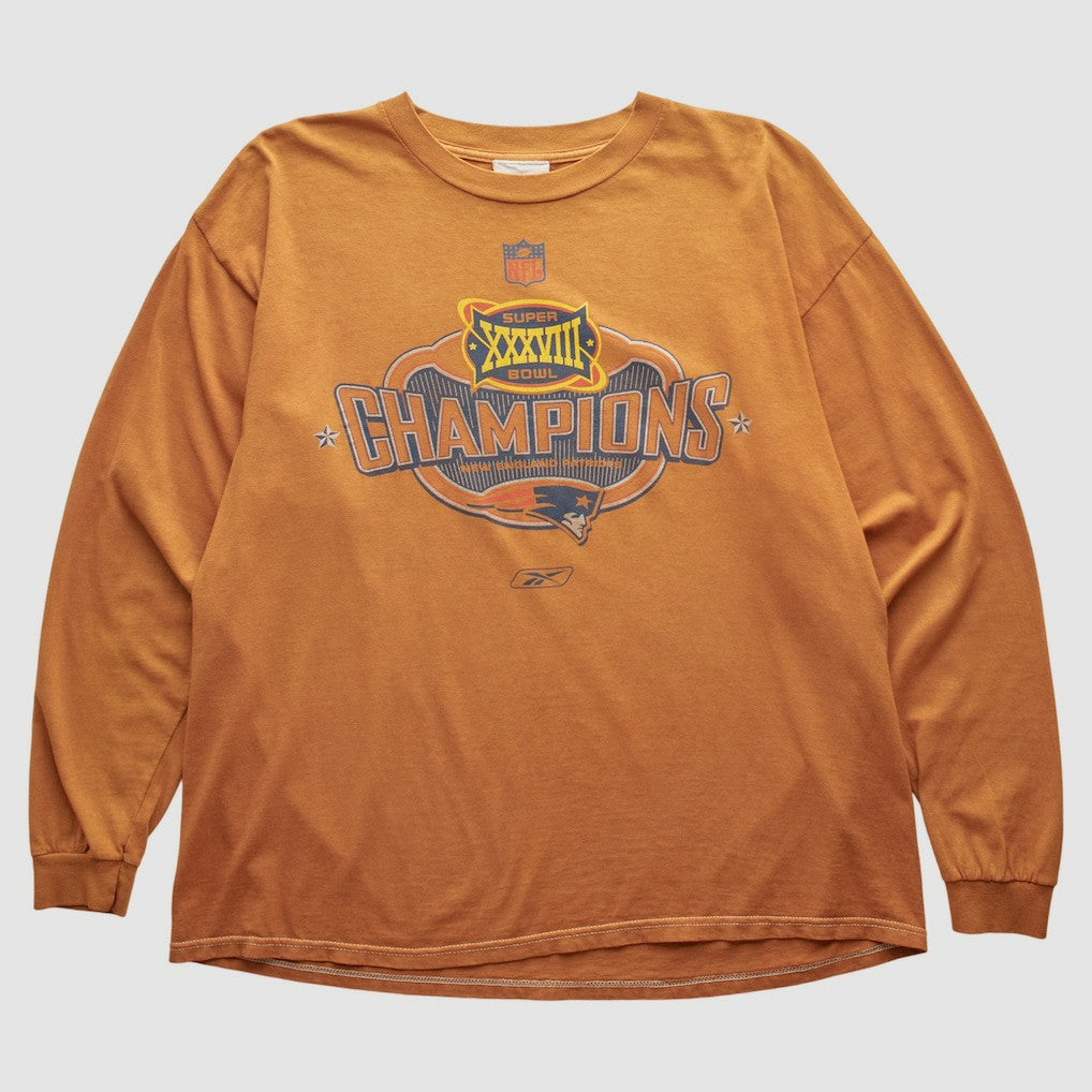 New England Patriots Reebok 2004 Long Sleeve T-shirt | NFL US