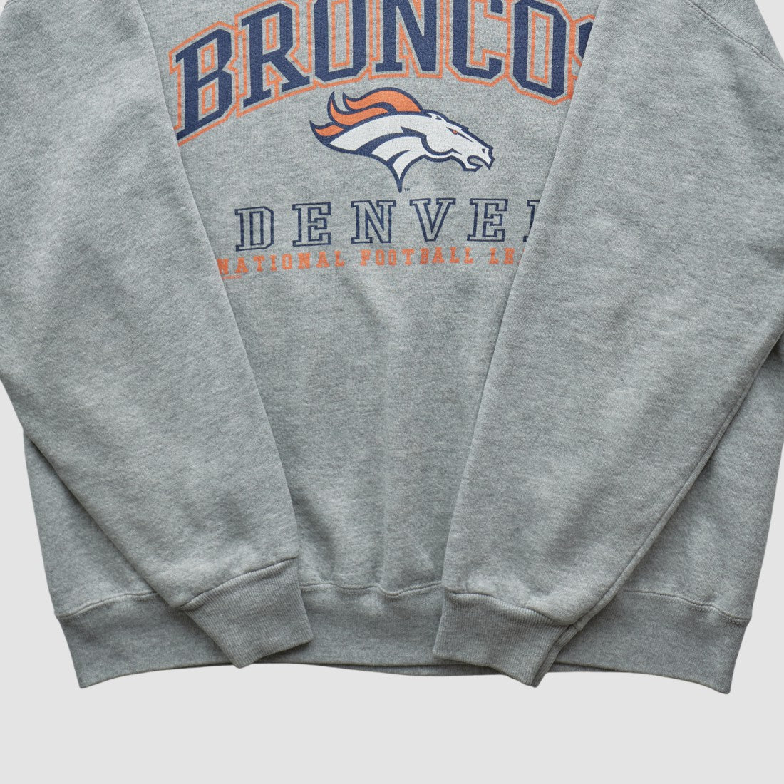 Denver Broncos Lee Sport 90s Pullover Sweatshirt | NFL US