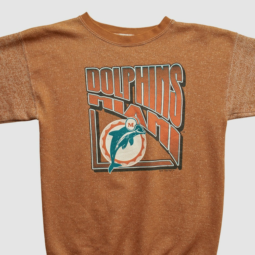 Miami Dolphins Logo 7 90s Pullover Sweatshirt | NFL Sale