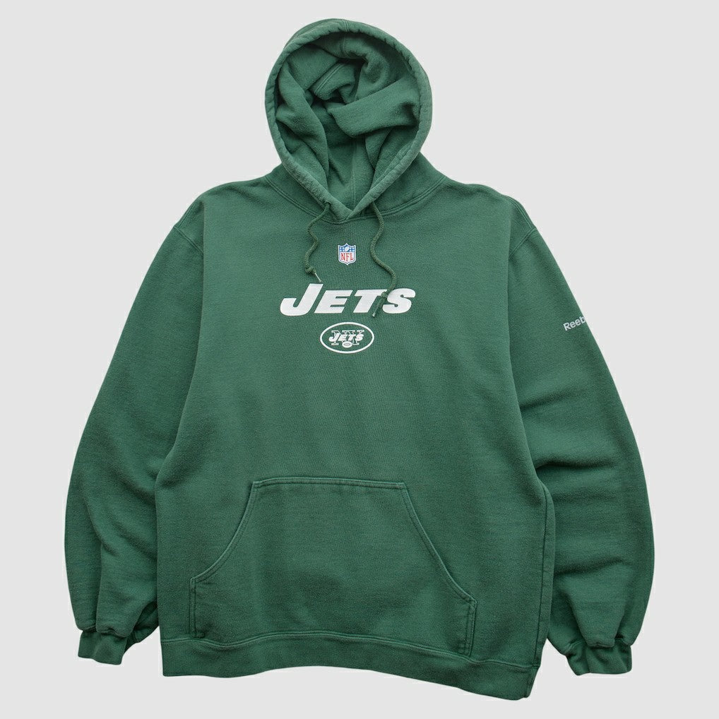 New York Jets Reebok 2000s Hooded Pullover Sweatshirt | NFL US