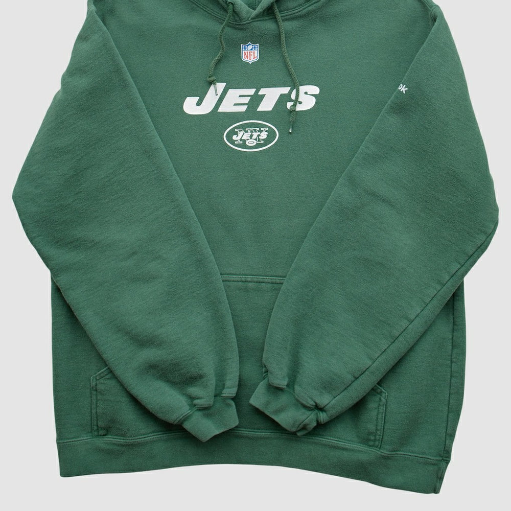 New York Jets Reebok 2000s Hooded Pullover Sweatshirt | NFL US