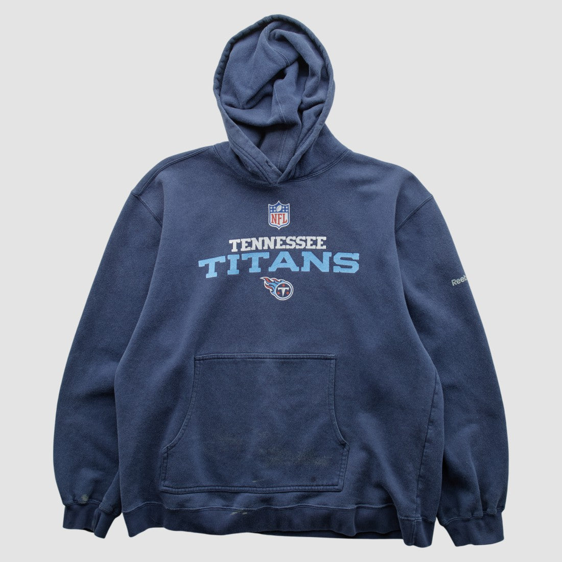 Tennessee Titans Reebok 2000s Hooded Pullover Sweatshirt | NFL Discount