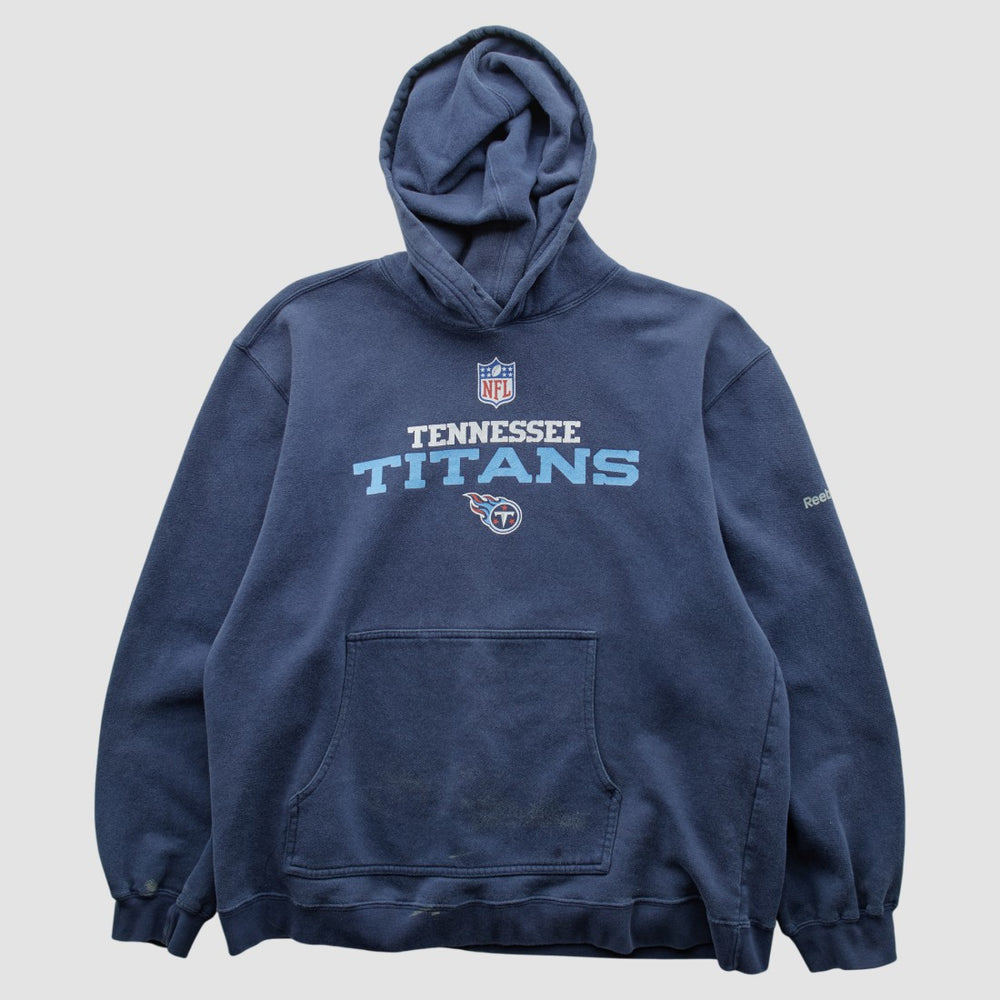 Tennessee Titans Reebok 2000s Hooded Pullover Sweatshirt | NFL Discount
