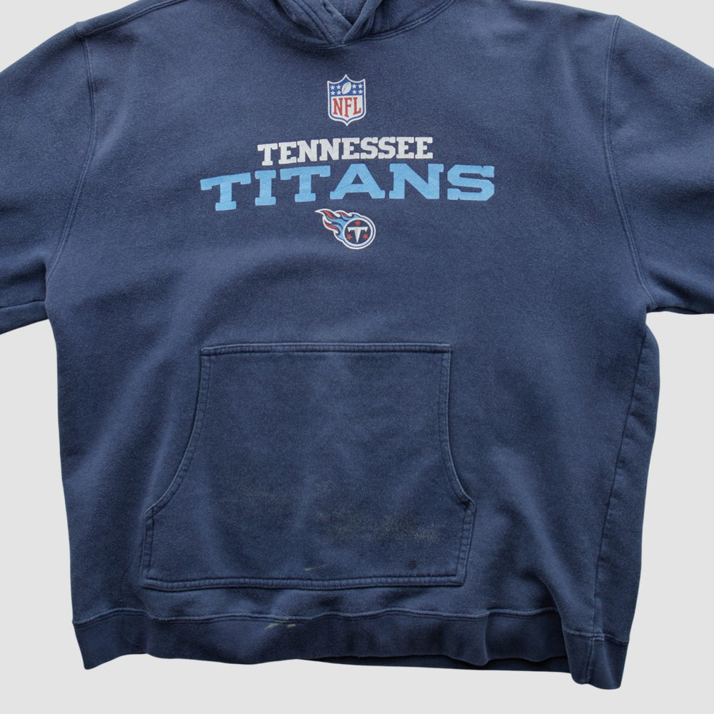 Tennessee Titans Reebok 2000s Hooded Pullover Sweatshirt | NFL Discount