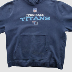 Tennessee Titans Reebok 2000s Hooded Pullover Sweatshirt | NFL Discount