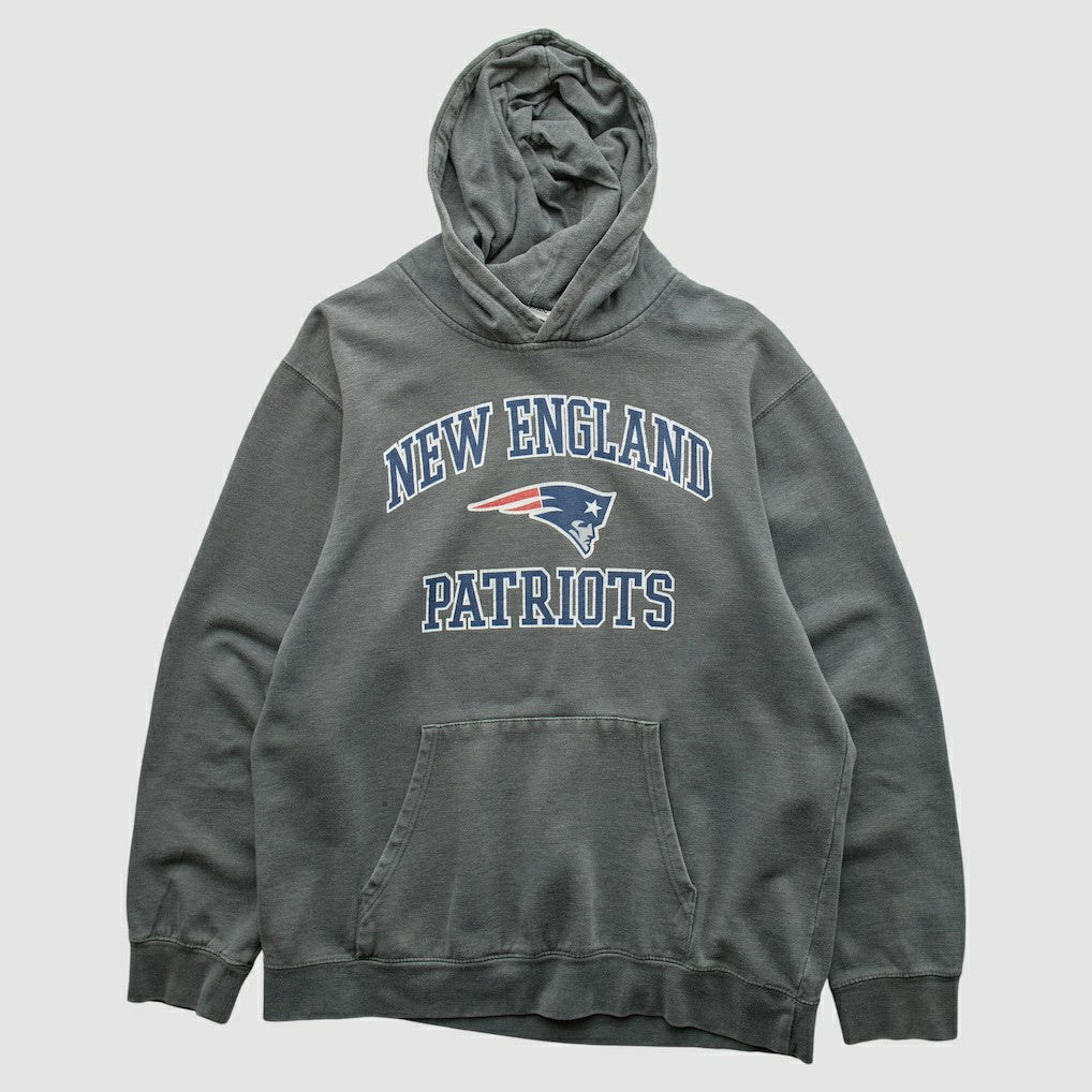 New England Patriots Majestic 2010s Hooded Pullover Sweatshirt | NFL Outlet