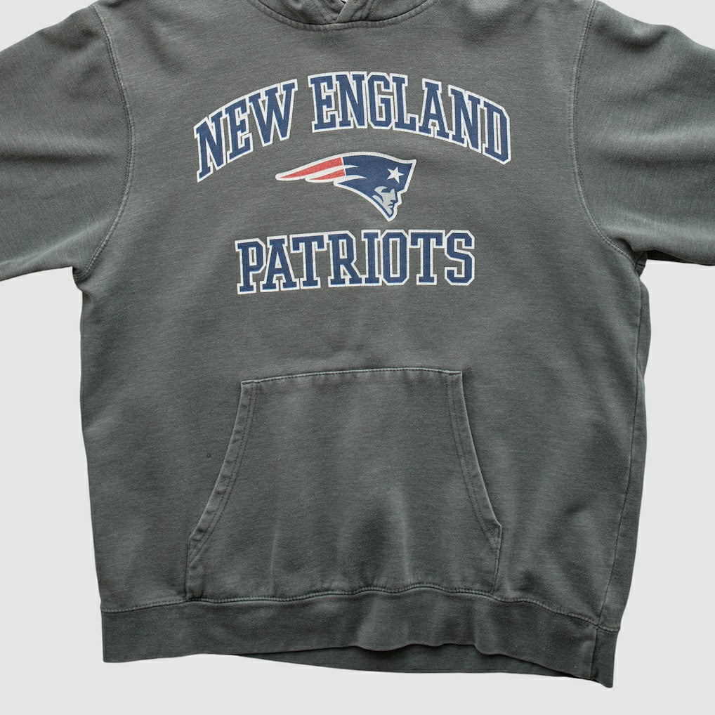 New England Patriots Majestic 2010s Hooded Pullover Sweatshirt | NFL Outlet