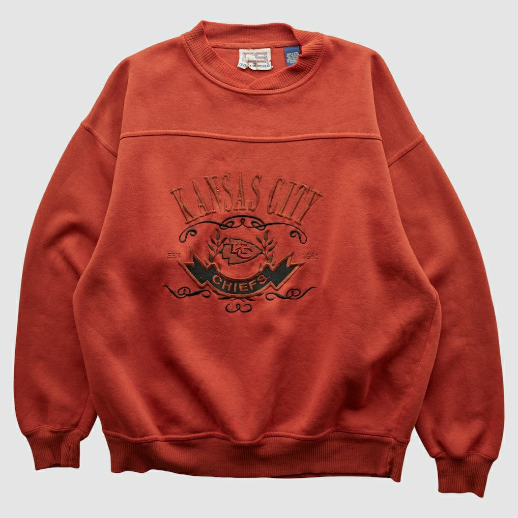 Kansas City Chiefs Crable Sportswear 90s Pullover Sweatshirt | NFL Outlet