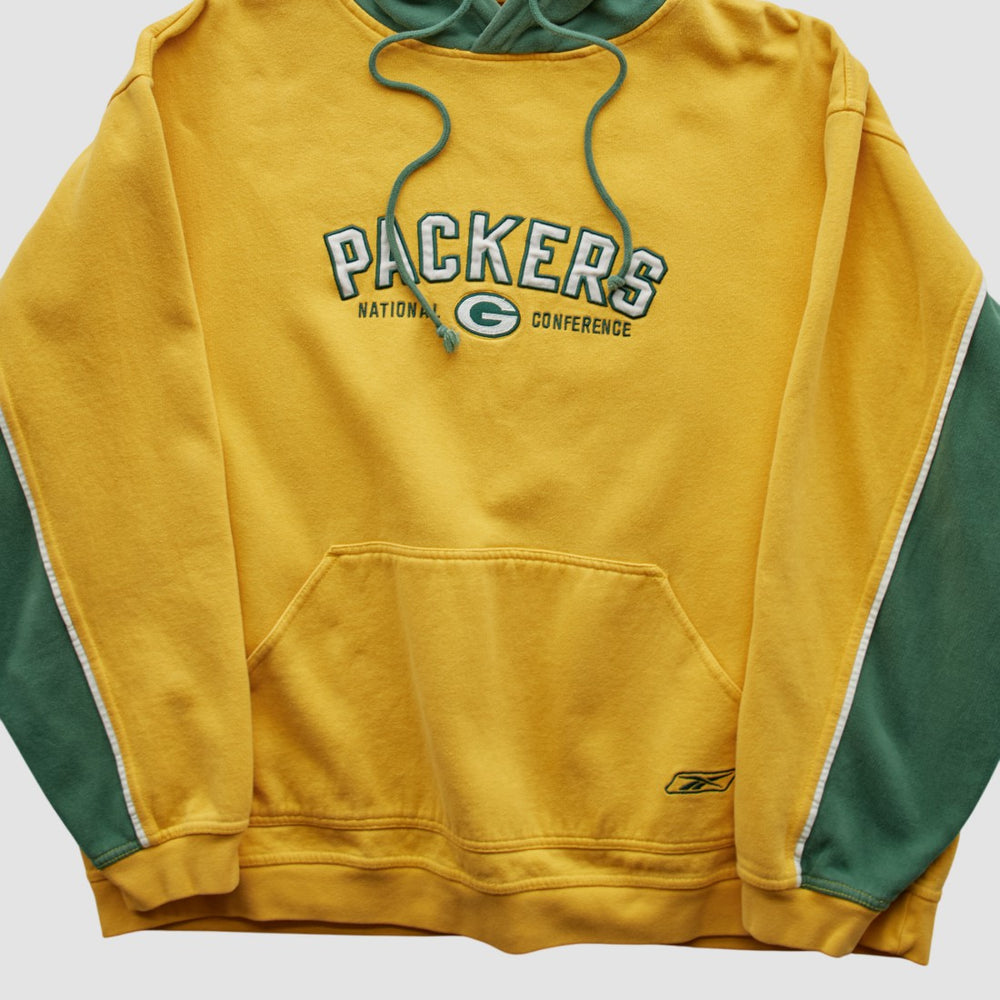 Green Bay Packers Reebok 2000s Hooded Pullover Sweatshirt | NFL On sale