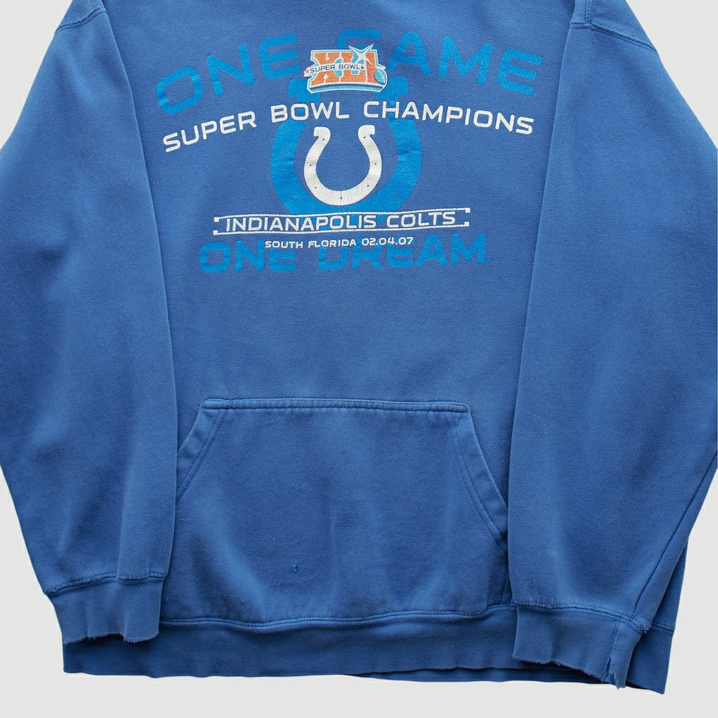 Indianapolis Colts Alstyle 2007 Hooded Pullover Sweatshirt | NFL Near me