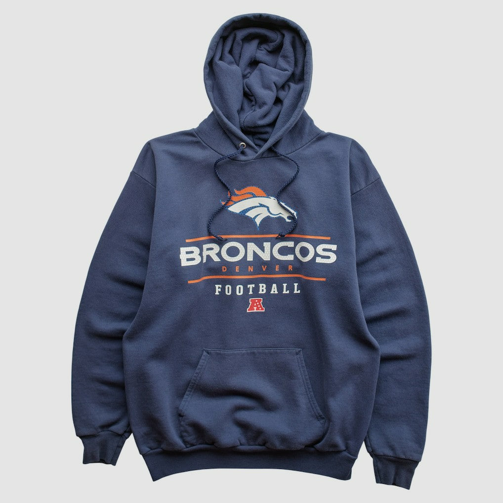 Denver Broncos NFL 2000s Hooded Pullover Sweatshirt | NFL Near me