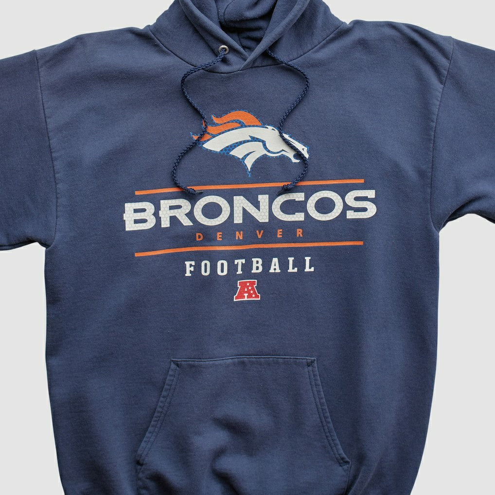 Denver Broncos NFL 2000s Hooded Pullover Sweatshirt | NFL Near me