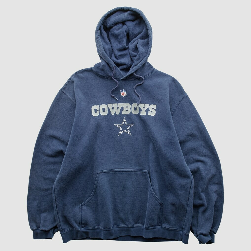 Dallas Cowboys Reebok 2000s Hooded Pullover Sweatshirt | NFL Discount