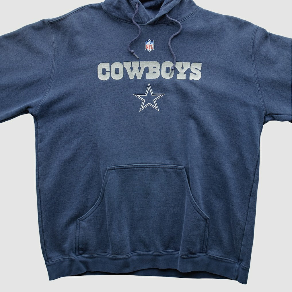 Dallas Cowboys Reebok 2000s Hooded Pullover Sweatshirt | NFL Discount