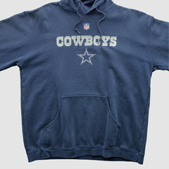 Dallas Cowboys Reebok 2000s Hooded Pullover Sweatshirt | NFL Discount