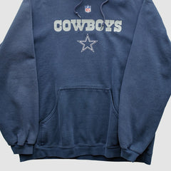 Dallas Cowboys Reebok 2000s Hooded Pullover Sweatshirt | NFL Discount