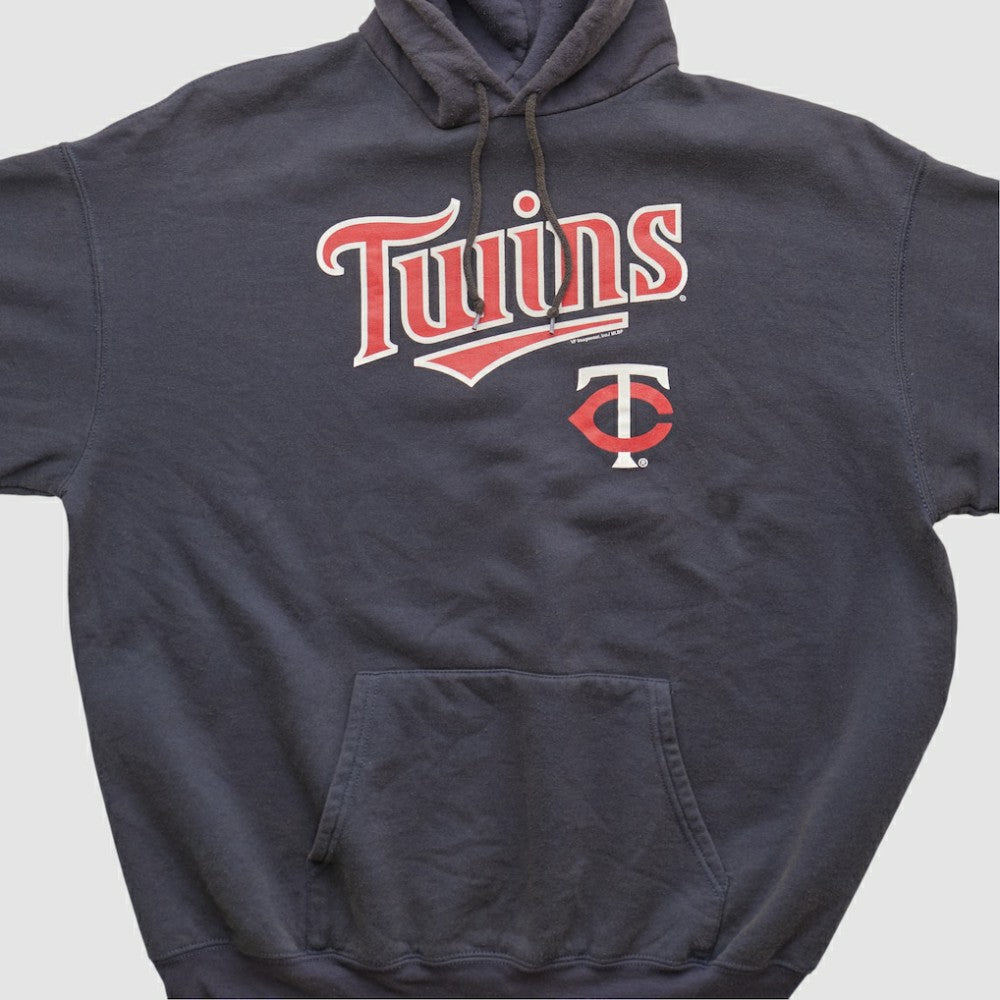 Minnesota Twins MLB 2000s Hooded Pullover Sweatshirt - MLB Pullover