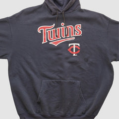 Minnesota Twins MLB 2000s Hooded Pullover Sweatshirt - MLB Pullover