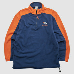 Denver Broncos NFL 2000s 1/4 Zip Sweatshirt | NFL Hot