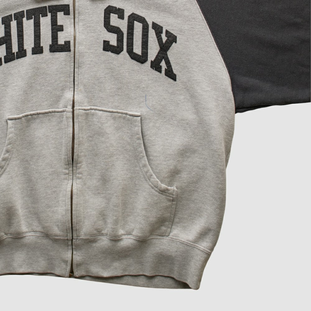 Chicago White Sox Majestic 2000s Hooded Full Zip Sweatshirt - MLB Sweatshirts