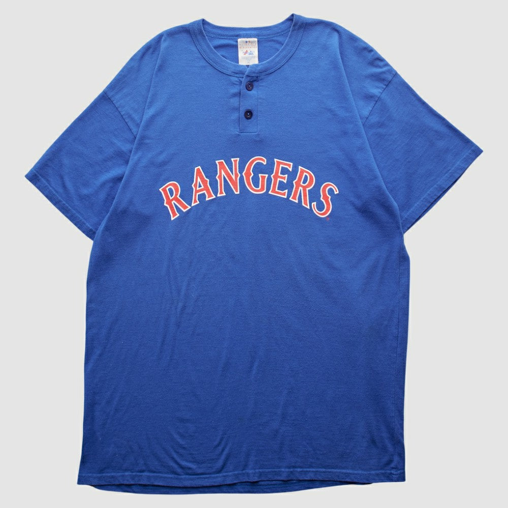 Texas Rangers Majestic 2000s T-shirt - MLB T-shirts