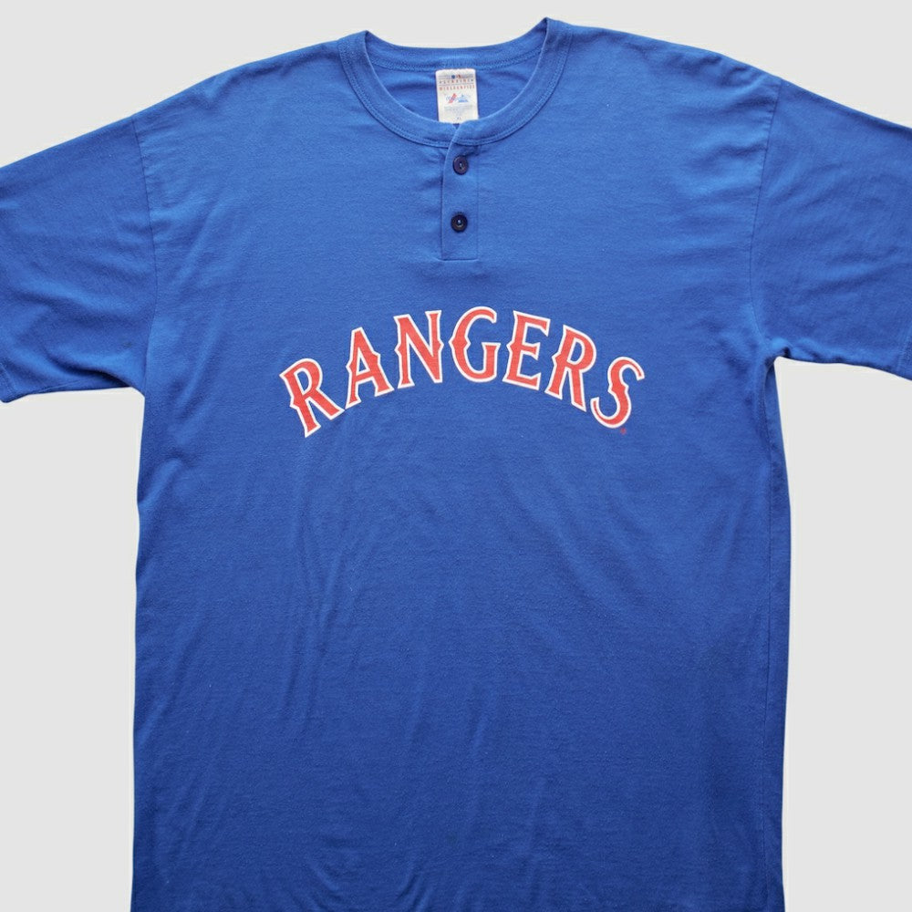 Texas Rangers Majestic 2000s T-shirt - MLB T-shirts