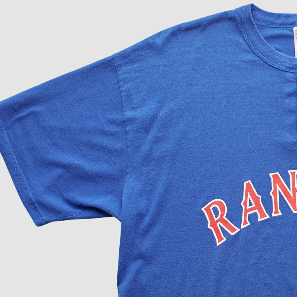 Texas Rangers Majestic 2000s T-shirt - MLB T-shirts