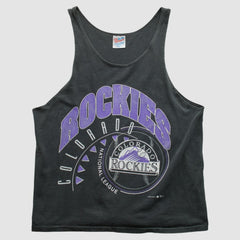 Colorado Rockies Hanes 90s Tank - MLB Tanks
