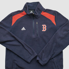 Boston Red Sox Adidas 2010s 1/4 Zip Sweatshirt - MLB Sweatshirts