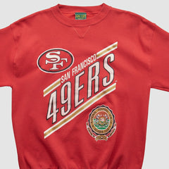 San Francisco 49ers Home Team Advantage 90s Pullover Sweatshirt | NFL Outlet