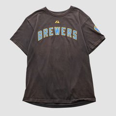 Milwaukee Brewers Majestic 2000s T-shirt - MLB T-shirts