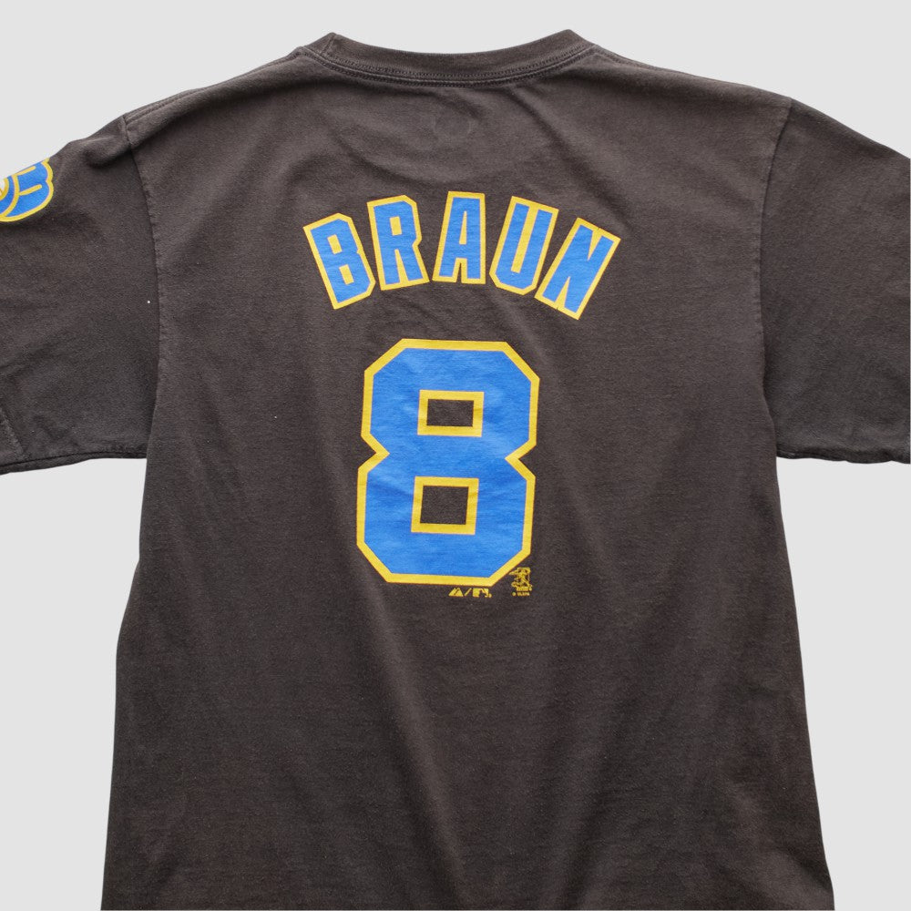 Milwaukee Brewers Majestic 2000s T-shirt - MLB T-shirts