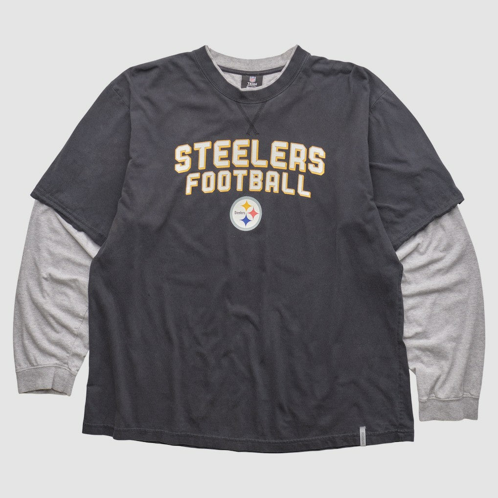 Pittsburgh Steelers Reebok 2010s Long Sleeve T-shirt | NFL Sale