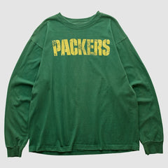Green Bay Packers Reebok 2000s Long Sleeve T-shirt | NFL Online