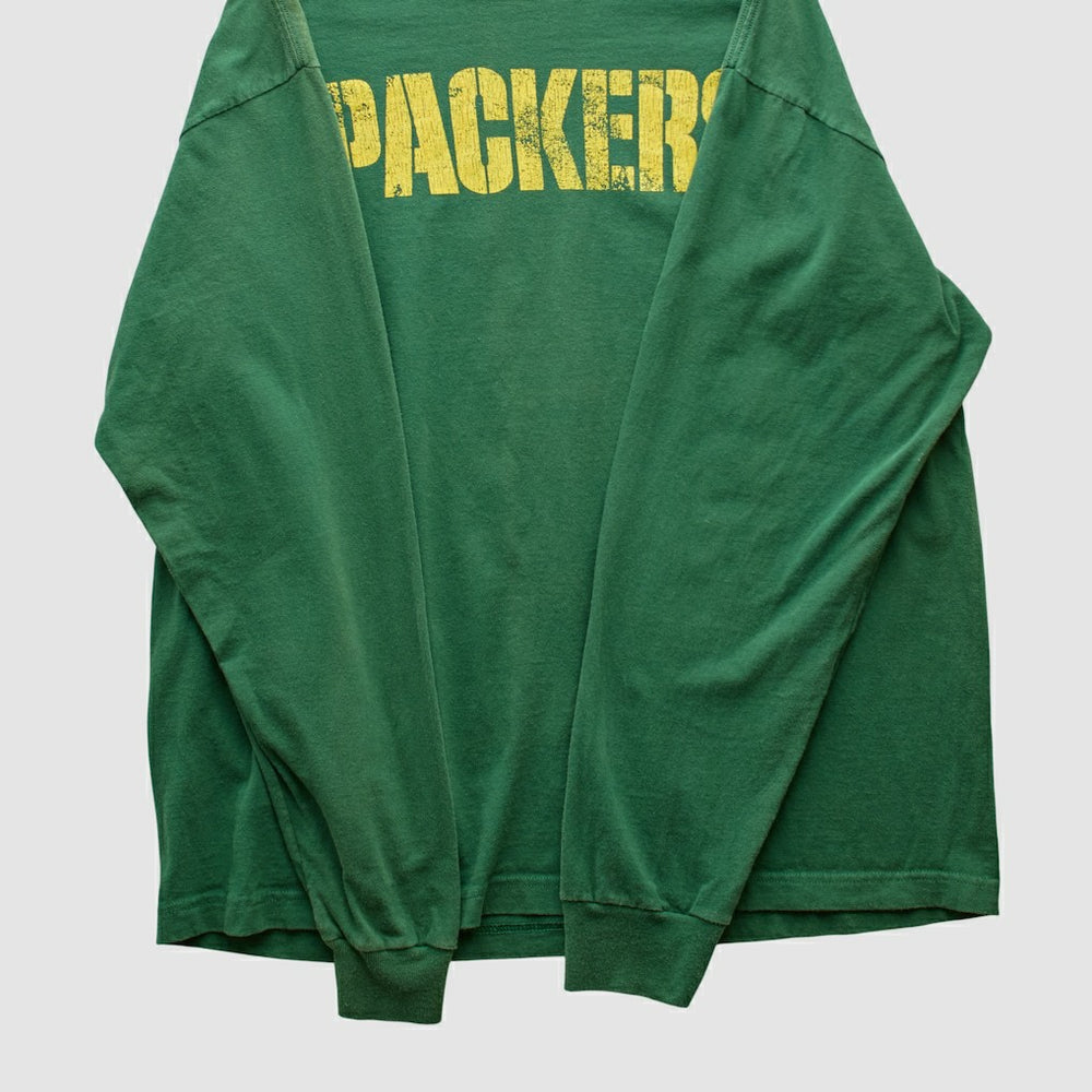 Green Bay Packers Reebok 2000s Long Sleeve T-shirt | NFL Online