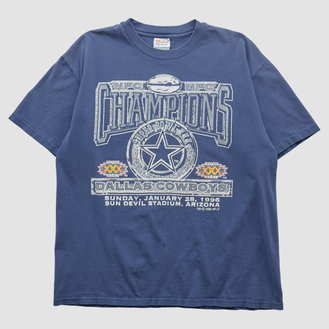 Dallas Cowboys Hanes 1996 T-shirt | NFL On sale