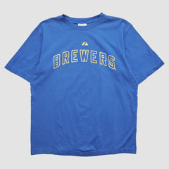 Milwaukee Brewers Majestic 2000s T-shirt - MLB T-shirts