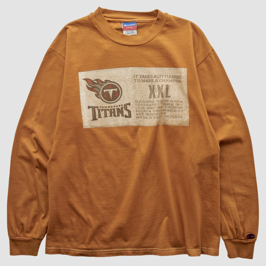 Tennessee Titans Champion 2000s Long Sleeve T-shirt | NFL Sale