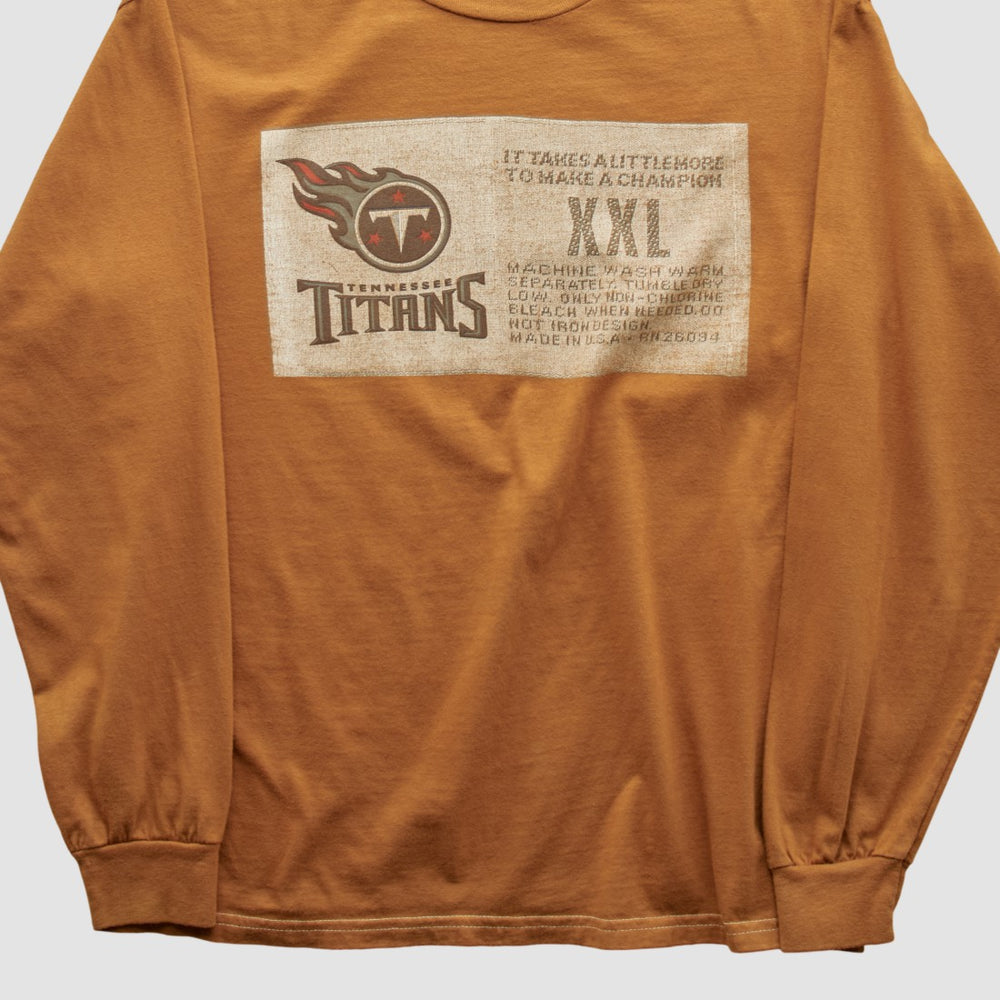 Tennessee Titans Champion 2000s Long Sleeve T-shirt | NFL Sale