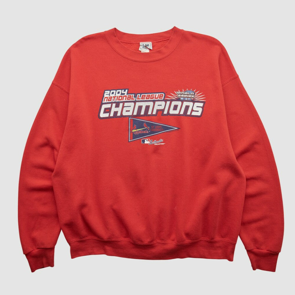 St. Louis Cardinals Lee Apparel 2004 Pullover Sweatshirt - MLB Pullover