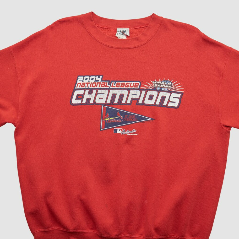 St. Louis Cardinals Lee Apparel 2004 Pullover Sweatshirt - MLB Pullover