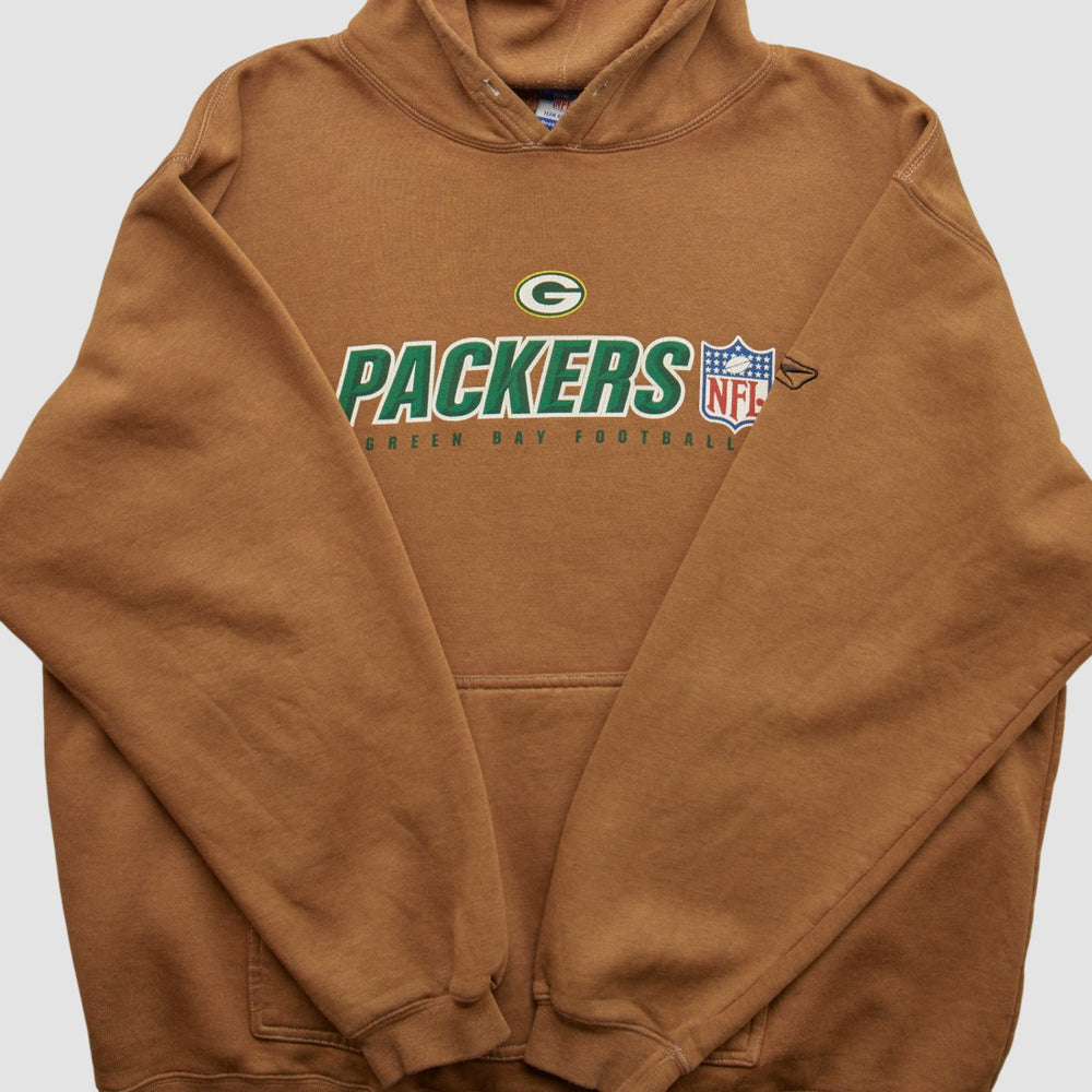 Green Bay Packers NFL 2000s Hooded Pullover Sweatshirt | NFL Discount