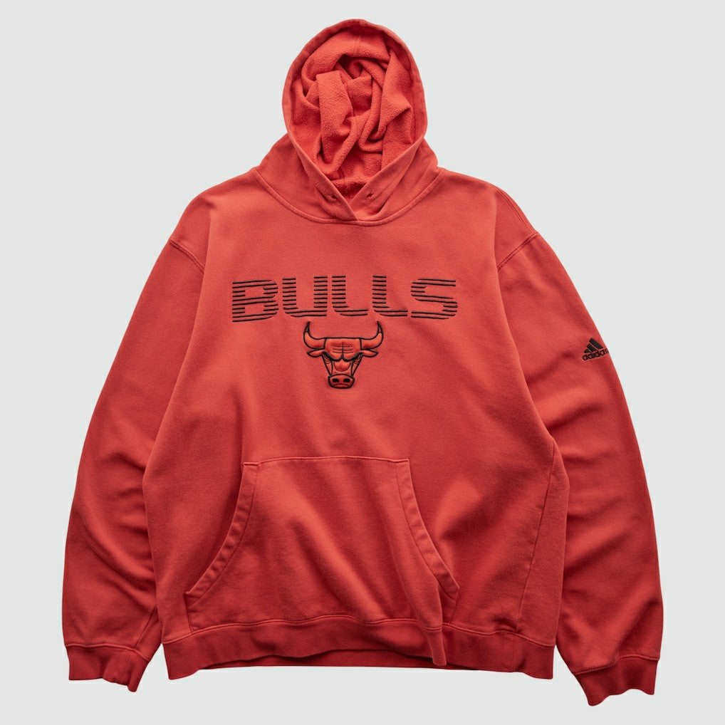 Red Chicago Bulls 2010s Hooded Pullover Sweatshirt | NBA