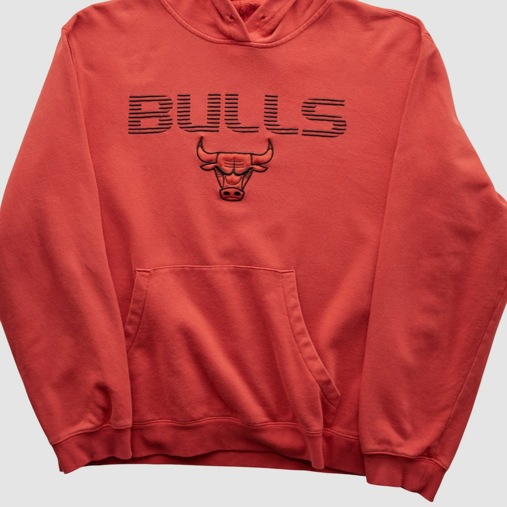 Red Chicago Bulls 2010s Hooded Pullover Sweatshirt | NBA