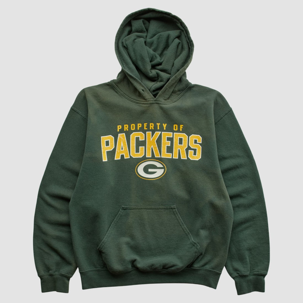 Green Bay Packers Reebok 2000s Hooded Pullover Sweatshirt | NFL Hot