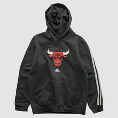 Black Chicago Bulls 2010s Hooded Sweatshirt | NBA
